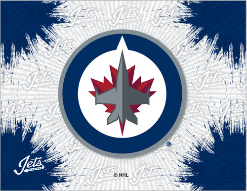 Winnipeg Jets Logo Canvas