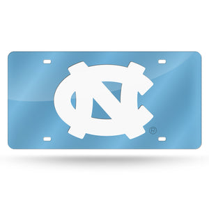 North Carolina Tar Heels Light Blue Laser Tag License Plate 