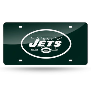 New York Jets Green  Laser Tag License Plate 