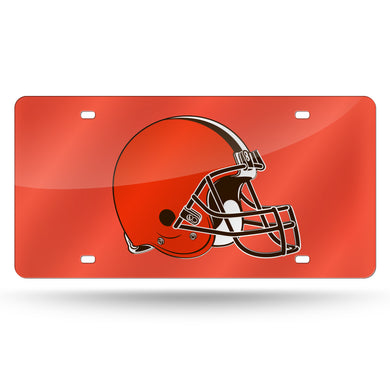 Cleveland Browns  Laser Tag License Plate 