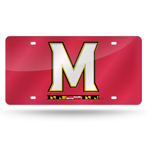 Maryland Teraphins Red Chrome Laser Tag License Plate 