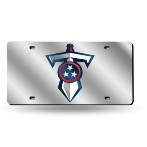 Tennessee Titans Shield & Sword Laser Tag License Plate 