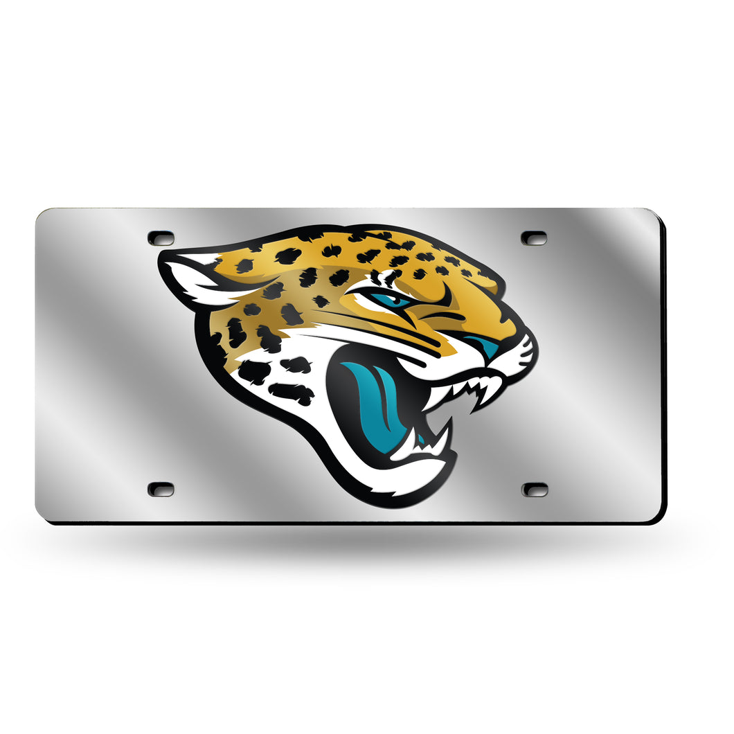 Jacksonville Jaguars Chrome License Plate 