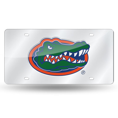 Florida Gators  Chrome Laser Tag License Plate 