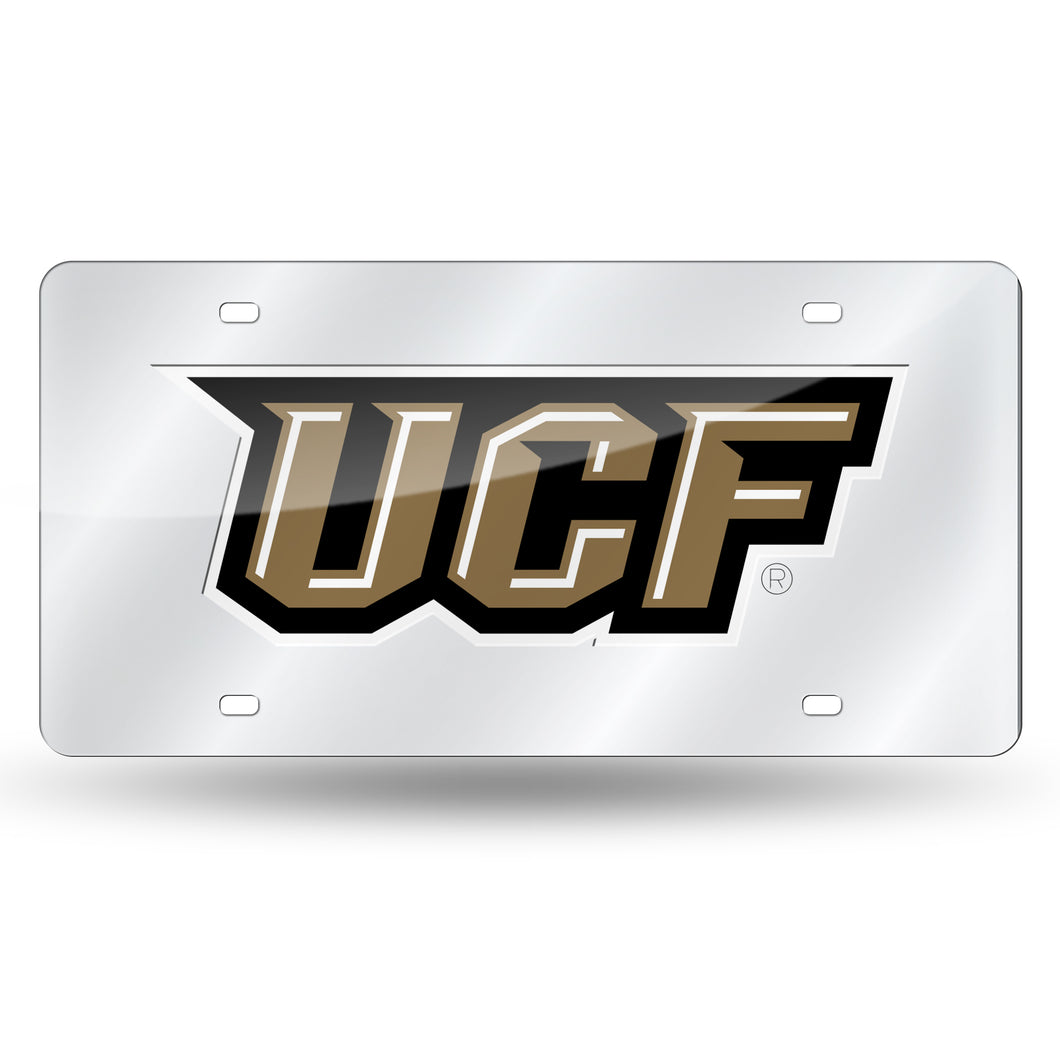 Central Florida Knights Chrome Laser Tag License Plate 
