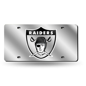 Oakland Raiders "AFL" Retro  Laser Tag License Plate 