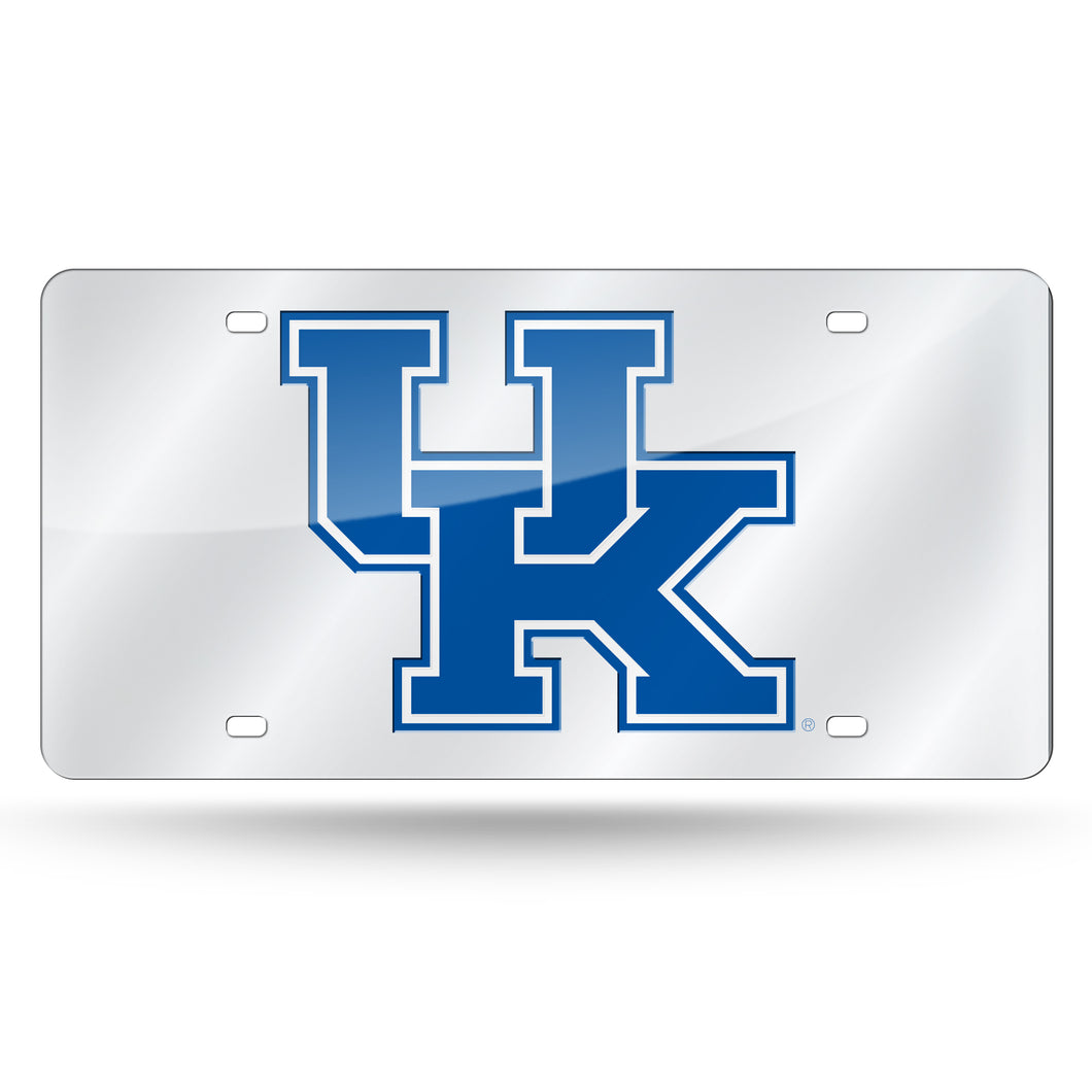 Kentucky Wildcats Chrome Laser Tag License Plate