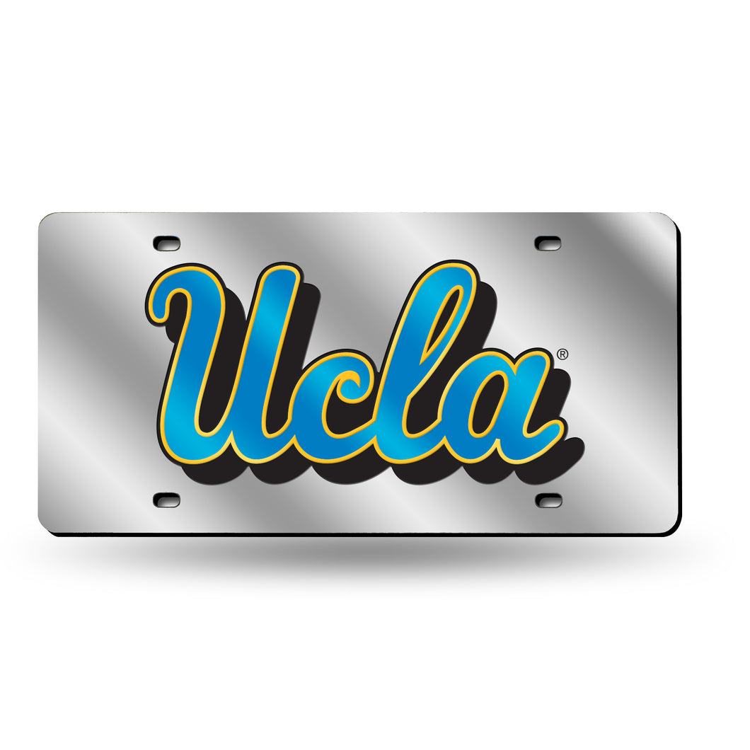 UCLA Bruins Chrome Laser Tag License Plate