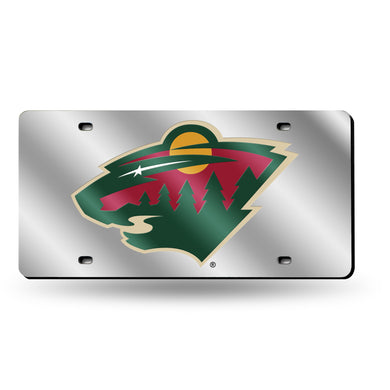Minnesota Wild Acrylic Chrome License Plate