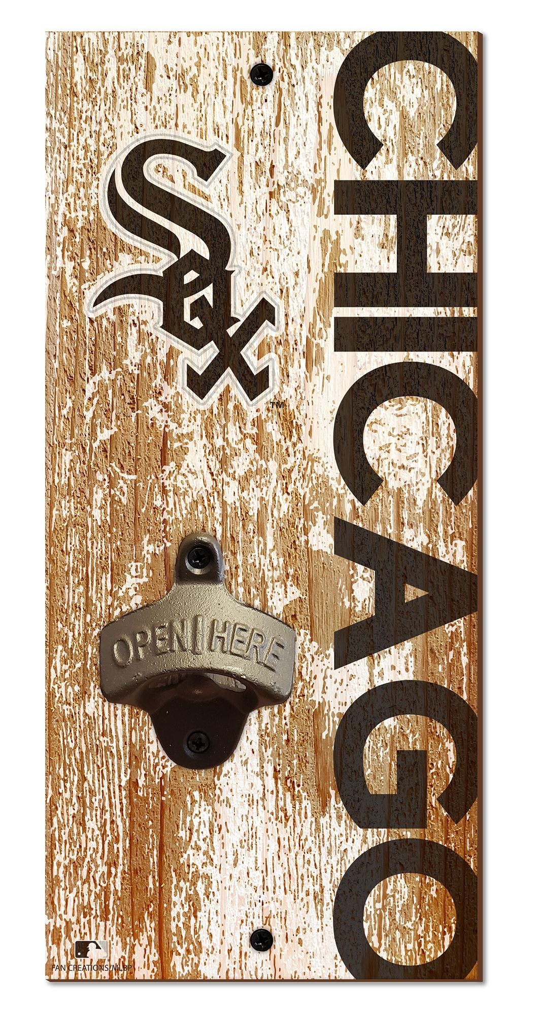Chicago White Sox Distressed Bottle Opener