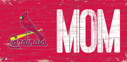 St. Louis Cardinals Mom Wood Sign - 6