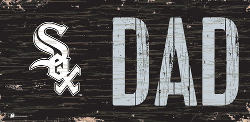 Chicago White Sox Dad Wood Sign - 6