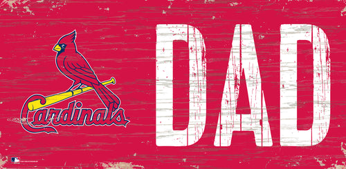 St. Louis Cardinals Dad Wood Sign - 6
