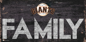 San Francisco Giants Family Wood Sign
