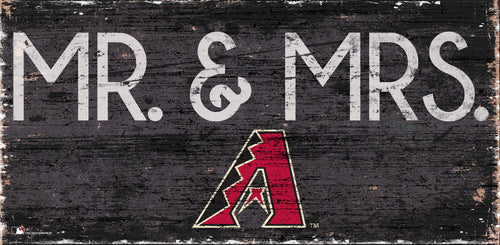 Arizona Diamondbacks Mr. & Mrs. Wood Sign - 6