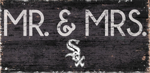 Chicago White Sox Mr. & Mrs. Wood Sign - 6
