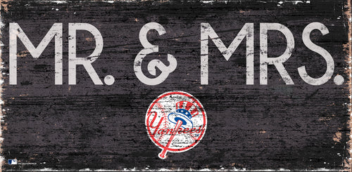 New York Yankees Mr. & Mrs. Wood Sign - 6