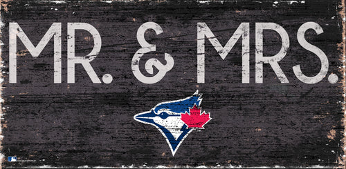 Toronto Blue Jays Mr. & Mrs. Wood Sign - 6