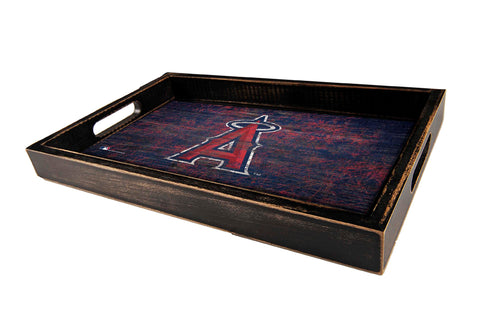 Los Angeles Angels Team Color Wood Tray