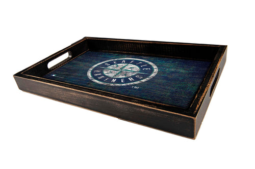 Seattle Mariners Team Color Wood Tray