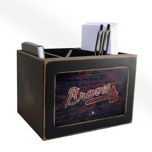 Atlanta Braves Desktop Organizer