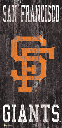 San Francisco Giants Heritage Logo Wood Sign - 6