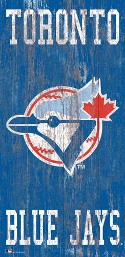 Toronto Blue Jays Heritage Logo Wood Sign - 6