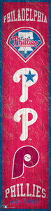 Philadelphia Phillies Heritage Banner Wood Sign - 6"x24"'