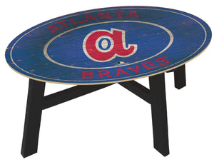 Atlanta Braves Heritage Logo Coffee Table