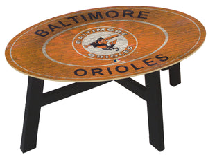 Baltimore Orioles Heritage Logo Coffee Table