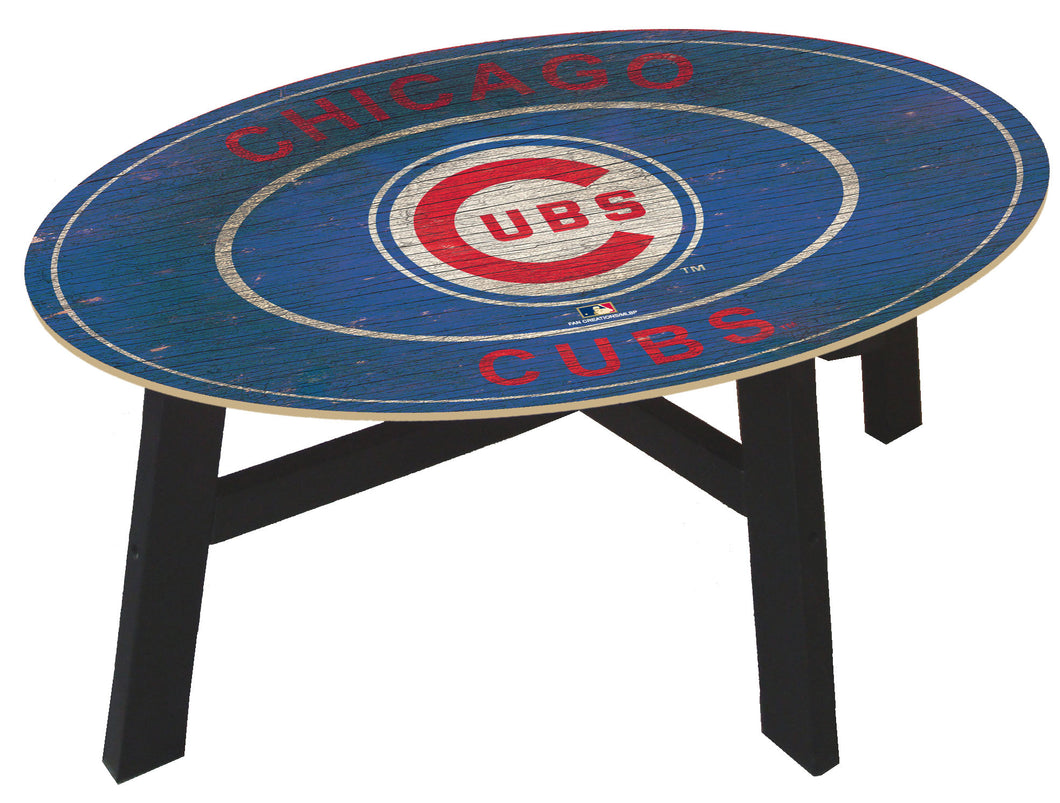 Chicago Cubs Heritage Logo Coffee Table