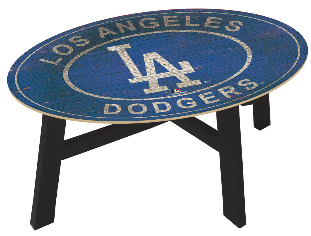 Los Angeles Dodgers Heritage Logo Coffee Table
