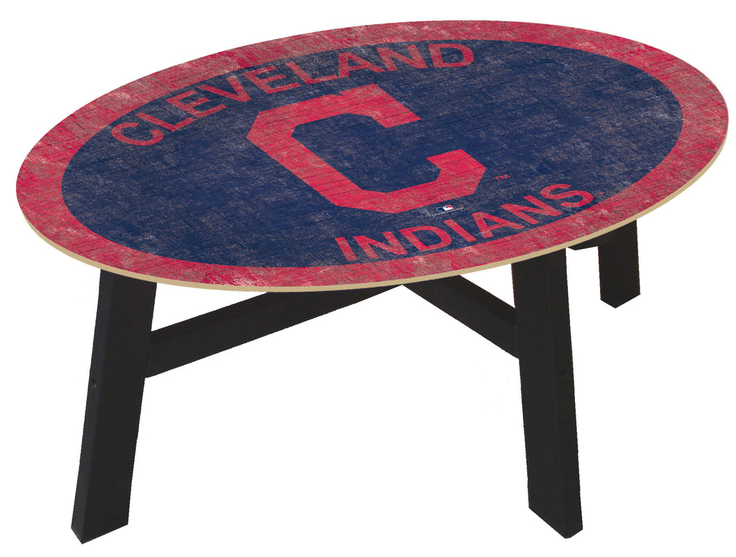 Cleveland Indians Logo Coffee Table
