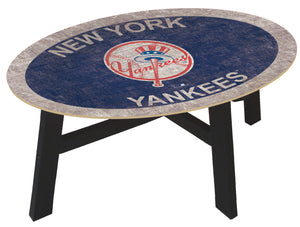 New York Yankees Logo Coffee Table