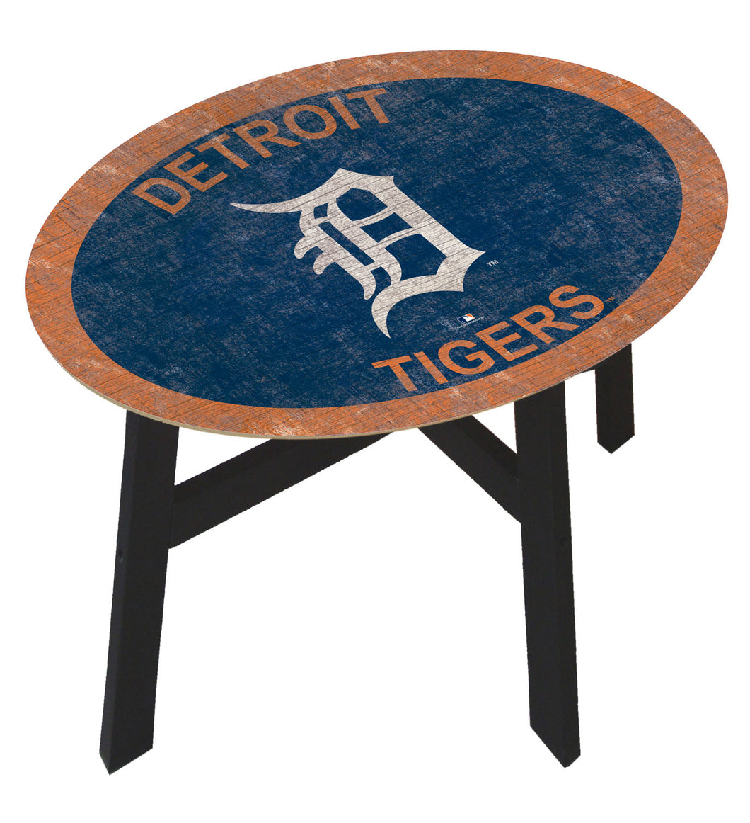 Detroit Tigers Team Color Wood Side Table – Sports Fanz