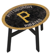 Pittsburgh Pirates Team Color Wood Side Table