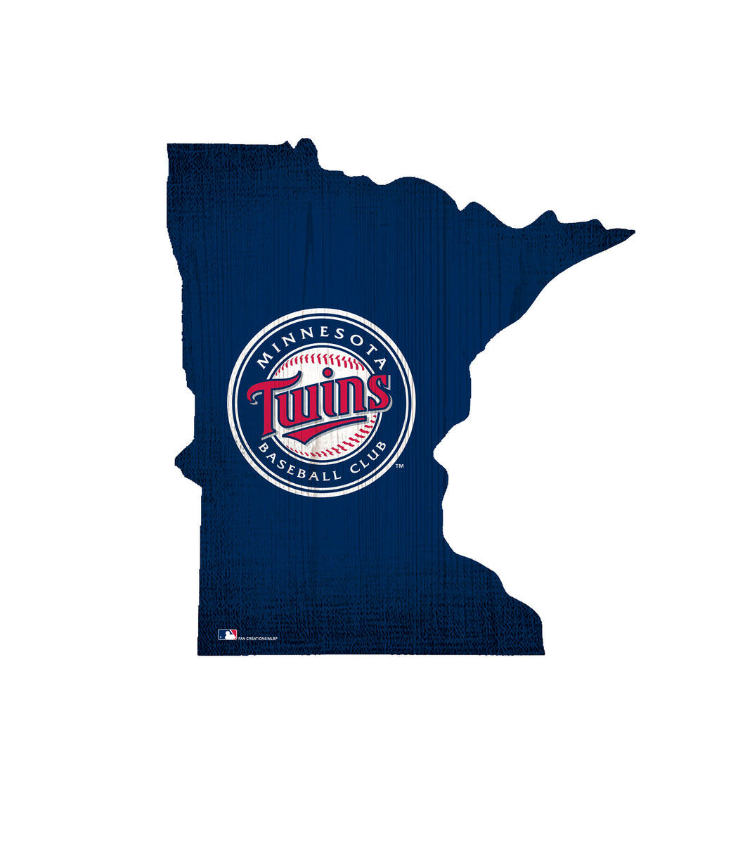 Minnesota Twins Team Color Logo State Sign