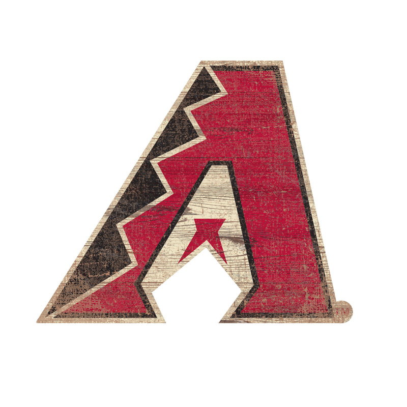 Arizona Diamondbacks Distressed Logo Cutout Sign – Sports Fanz