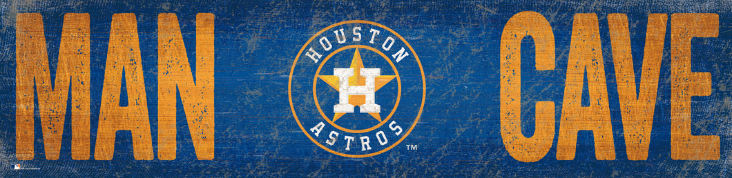 Houston Astros Man Cave Sign - 6