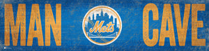 New York Mets Man Cave Sign - 6"x24"