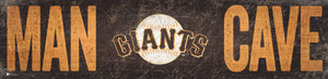 San Francisco Giants Man Cave Sign - 6"x24"