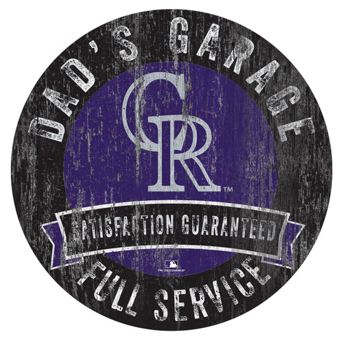 Colorado Rockies Dad's Garage
