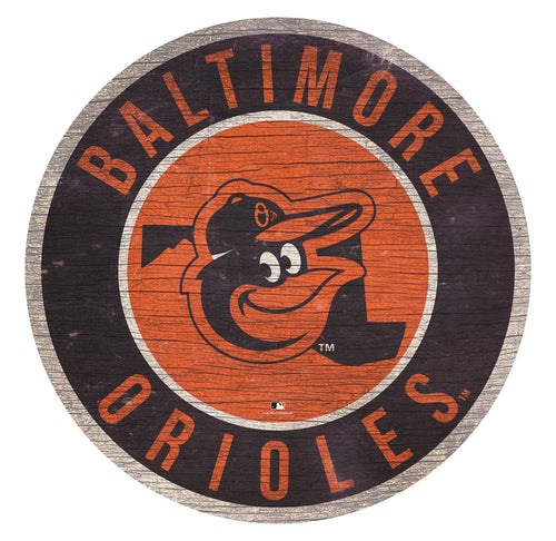 Baltimore Orioles Circle State Sign - 12