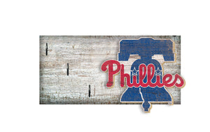 Philadelphia Phillies Key Holder 6"x12"