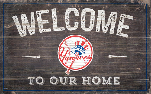 New York Yankees Welcome To Our Home Sign - 11