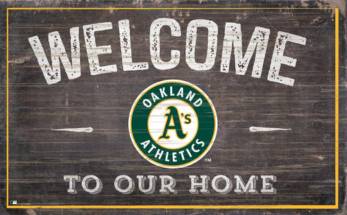 Oakland Athletics Welcome To Our Home Sign - 11