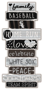 Chicago White Sox Celebrations Stack Wood Sign -24"