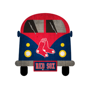 Boston Red Sox Team Bus Sign