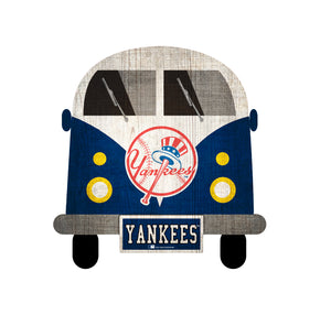New York Yankees Team Bus Sign