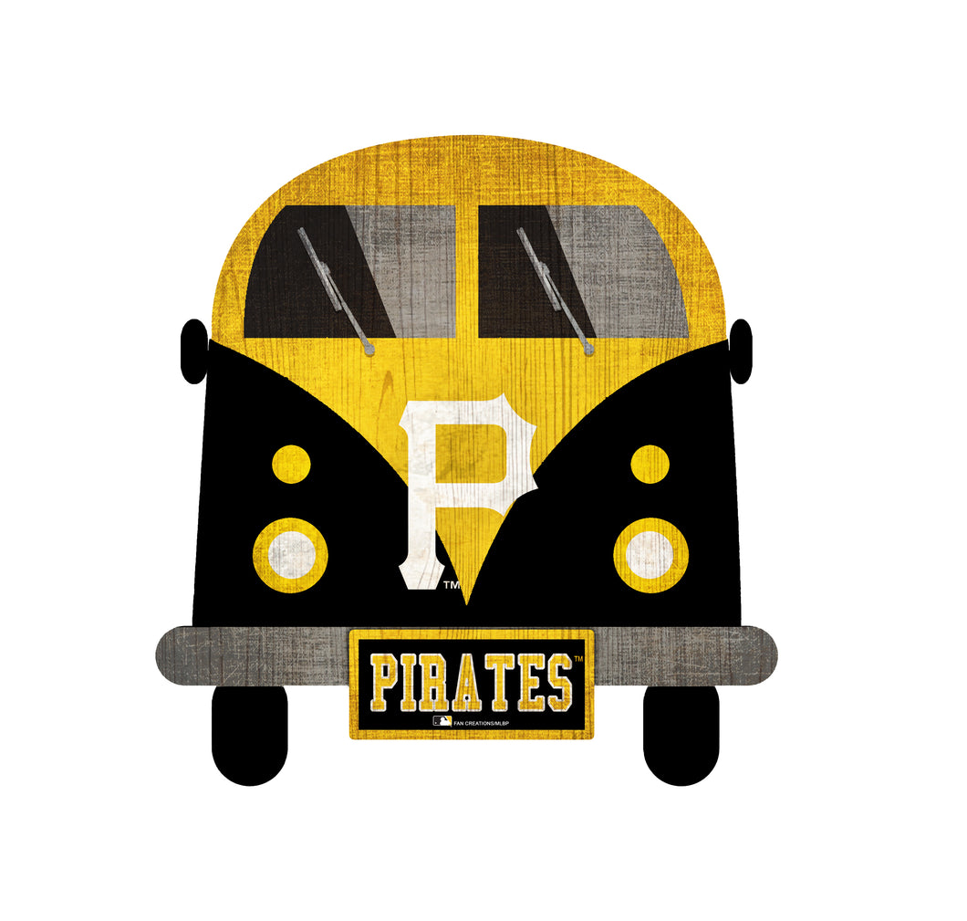 Fan Creations MLB 12 inch Team Bus Sign Pittsburgh Pirates